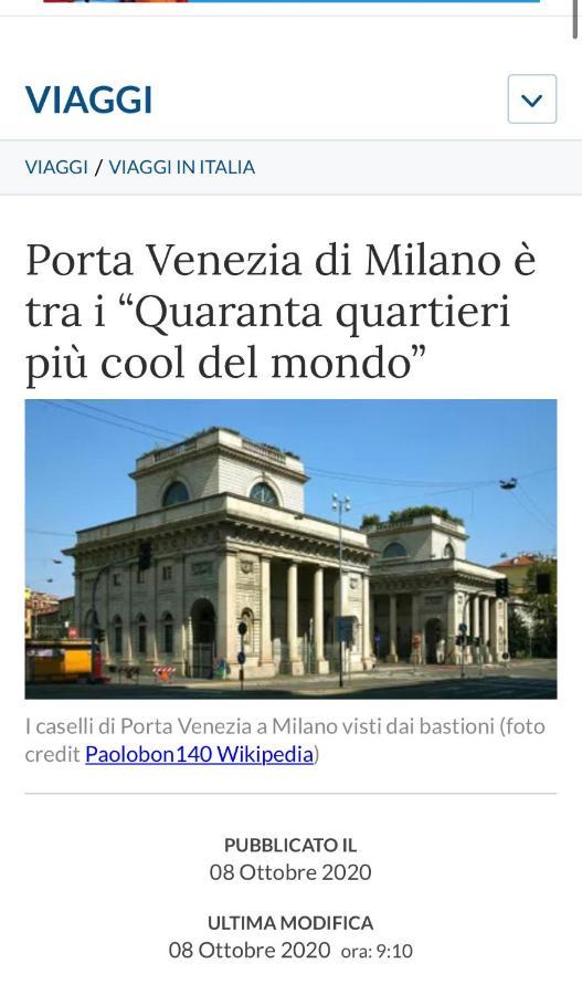 Elegant Suite In Milan Center Exterior photo